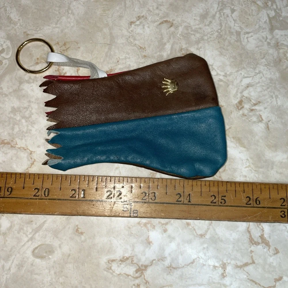 Leather Pouch Larp Sca Pagan with Keychain Great Coins,‎ Jewelry, Dice